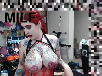 Naked full body tattoo milf