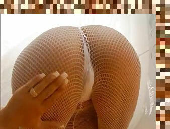 Hot Ass Chicks On Fishnet Gets Pussies A Fingering In FFM