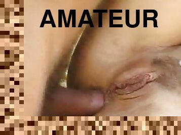 Amateur teen girlfriend outdoor anal fuck with facial