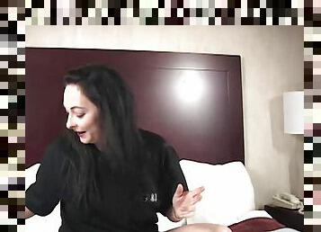 Watch this Curvy black hair slut using her sex toys on her pussy for you to watch