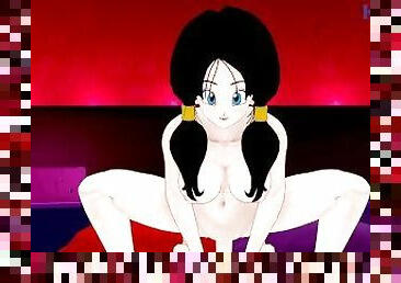 Videl and I have intense sex at a love hotel. - Dragon Ball Hentai