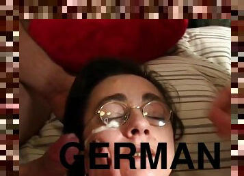 German ugly old threesome fuck