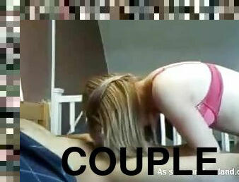 Oral fun With A very Horny Teen Couple
