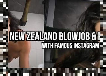 Famous Instagram Model Spits On Dick NZ