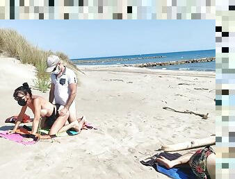 dogging avec un inconnu sur la plage