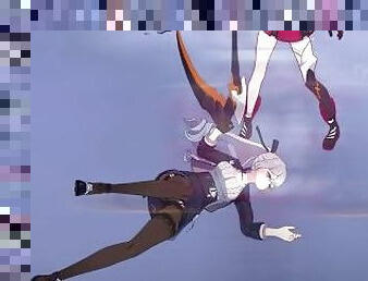 Bronya Silverwing N-EX new outfit ryona - Honkai Impact 3rd