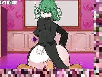 Tatsumaki Reverse Cowgirl Riding Dick Creampie X Ray - Hole House