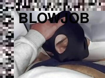 Cute blow job slave