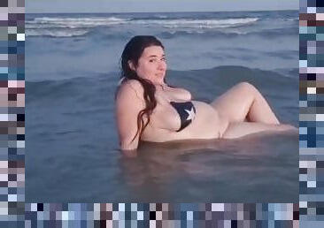 Big Tits in the Ocean.