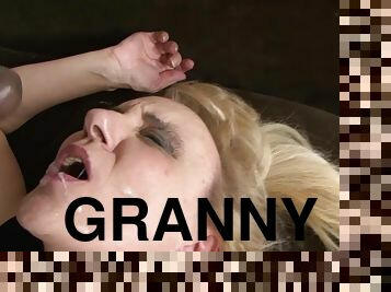 Granny Anal Fuck Wants Black Cock In Her Ass Interracial Anal Sex