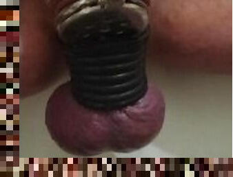 Chastity slave inspection by Mistress 2