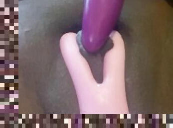 TOY ON CLIT BEST ORGASM EVER