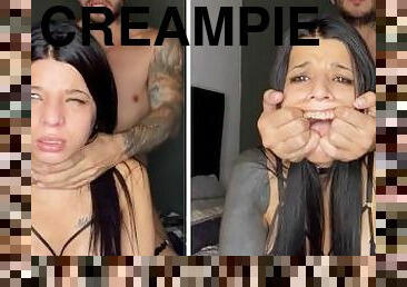 hundestilling, creampie, bdsm, slave