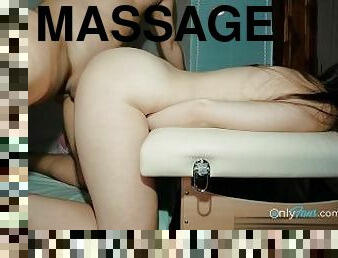 Legal Age Teenager wanted a Massage but got Fucked instead
