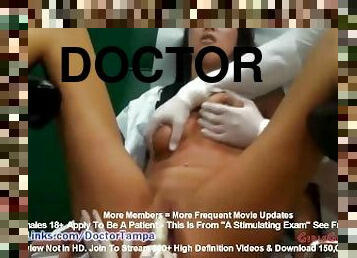 $CLOV Ashley Grace Snoops In Doctor Tampa's Exam Room, Gets Caught Masturbating By Nurse Amo Morbia!