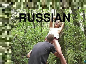 Erik Everhard - Crazy Russian Banged In The Woods 2