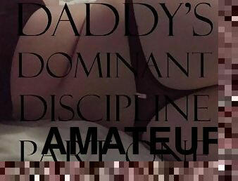 Aggressive dominant graphic Daddy JOI for Women. ASMR Guided Dirty Talk