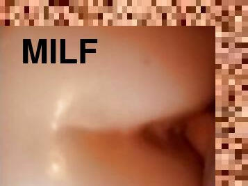 MOM,Milf.. sexy wife.Oiled big ass .. Taking tHe DiCk HARD