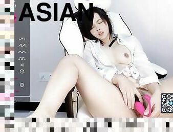 Webcam asian girls solo amateur anal toy dildo big tits