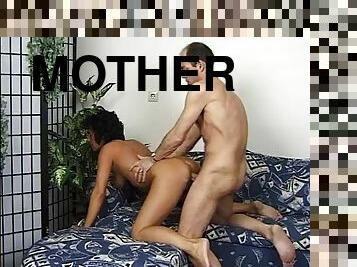 Horny mother 45 takes a lot of German cock in her hairy pussy