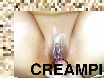 COMPILACIÓN CREAMPIE!! No Me Canso De LLenarla De Leche