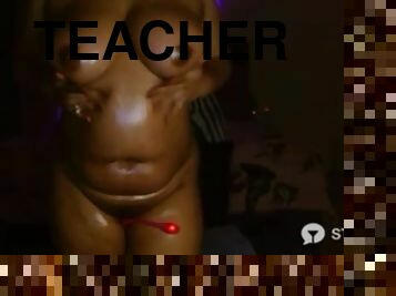 Teacher boobs