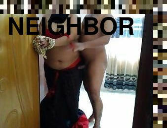 Neighbor hand tied role play sex!