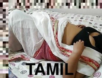 Tamil mother in law bed share son in law midnight!