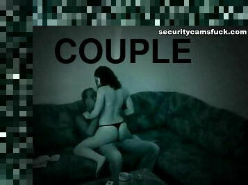 Lustful Couple Getting Loose In Voyeur Video