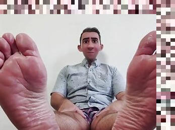 papa, gay, pieds, ejaculation, fétiche, pappounet