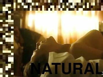 Julliette Binoche's Perfect Natural Boobs Exposed in a Sex Scene