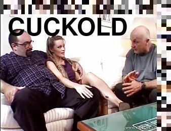 Cuckold Video of a Wife Fucking Another Guy While Her Husband Watches