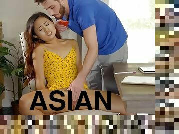 Fucking my hot Asian sister