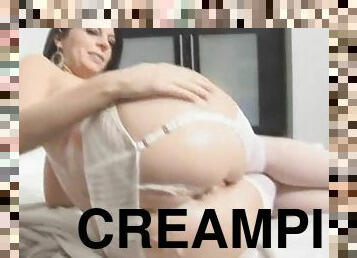 Geat anal creampie cum fart