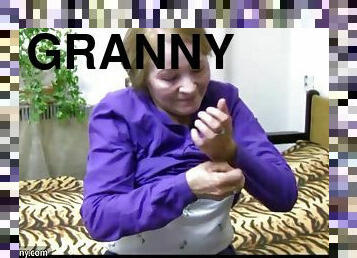 Wild granny with big boobs enjoying a hardcore missionary style fuck