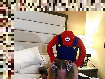 Mario Fucks a Hot MILF Trans Woman