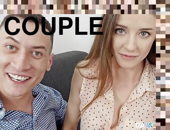 Couple hardcore with cumshot - Camera turns sex into wonder - Sybil