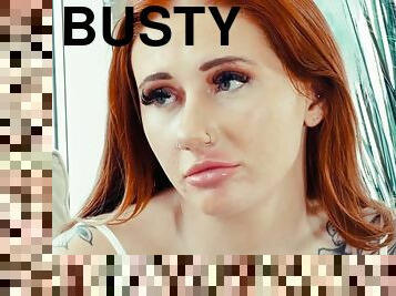 Sexy busty redhead and brunette moms - Zara doesn't trust her step-mom Ella, thinks she is a wicked witch, and tells her so!