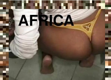 Mega Booty African maid