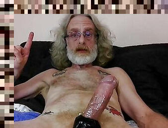 JerkinDad14: I Dream Of Penis Masturbation - Hairy Older Mature Big Greasy Daddy Dong Bate Session With Huge Ejaculation