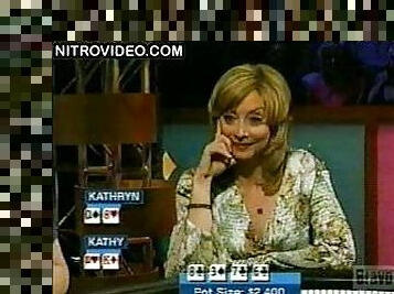 Kathy Najimy, Sharon Lawrence, Kathryn Morris & Caroline Rhea In Celebrity Poker