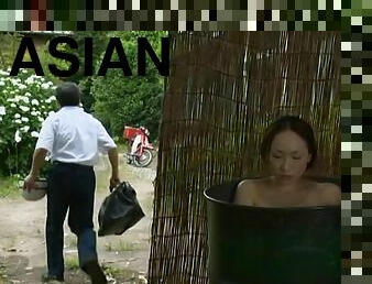 Juicy Asian Brunette Goes Hardcore Outdoors In A Dirty Story