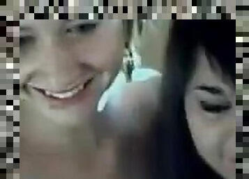 Teen Lesbians Teasing Strangers on the Webcam