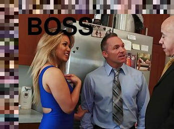 Guy makes a bold move when he bangs his boss's wife