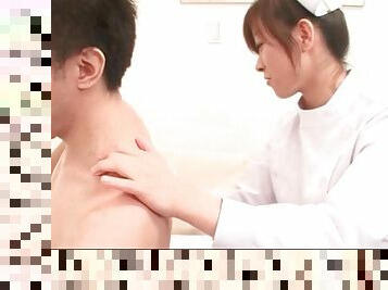 Japanese nurse Mina Moto stripped by patient