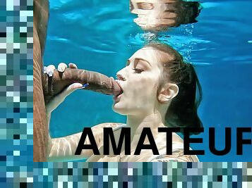 Hot Amateur Fucked By Bbc Penis Underwater - Big tits