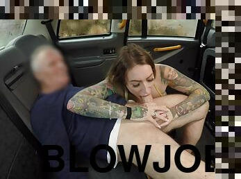 Ava Austen gets a deep dicking from her taxi driver