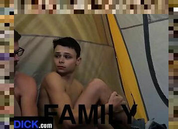 FamilyDick - Tiny twink learns to fuck his stepdads tight hole