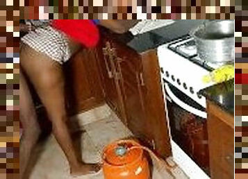 QUICKIE WITH MY STEPMOM AT THE KITCHEN BEFORE HE COMES BACK HOME! (Kenyan Pure Taboo)