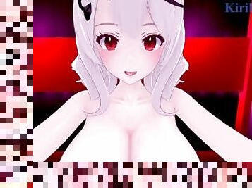 Sakamata Chloe and I have intense sex at a love hotel. - Hololive VTuber POV Hentai